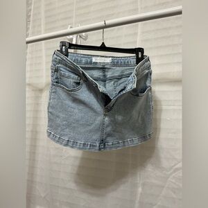 Denim Mini Skirt